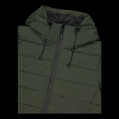 11. CMP men's winter sports jacket with hood, insulated, green (34K0167/F905)