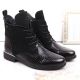 10. Filippo W PAW476 black patent leather insulated ankle boots