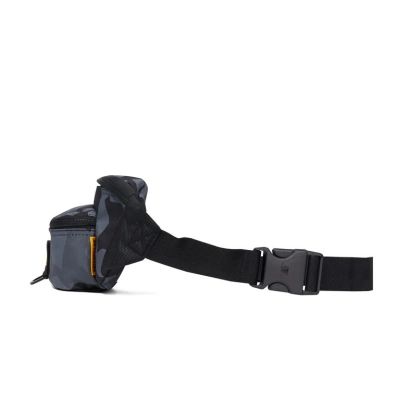 6. Raymond Caterpillar MILLENNIAL CLASSIC Black/Grey Fractal Camo hip bag (84062-676)