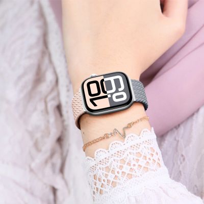 9. Set of 2 AmazingThing Blend Band for Apple Watch 45/46/49mm - Pink-Gray/Pink