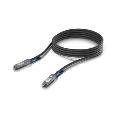 Ubiquiti UACC-DAC-QSFP28-3M InfiniBand/Fiber Optic Cable Black