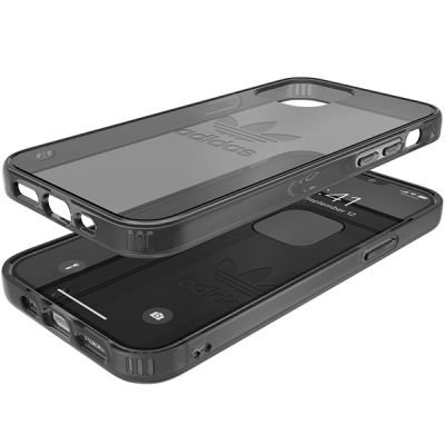 6. Adidas OR Protective Clear Case for iPhone 12 / iPhone 12 Pro - black