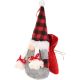 3. DECORATIVE SANTA CLAUS WITH GIFT BAG 20CM GIRL