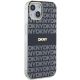 4. DKNY IML Mono & Stripe MagSafe Case for iPhone 15/14/13 - Black