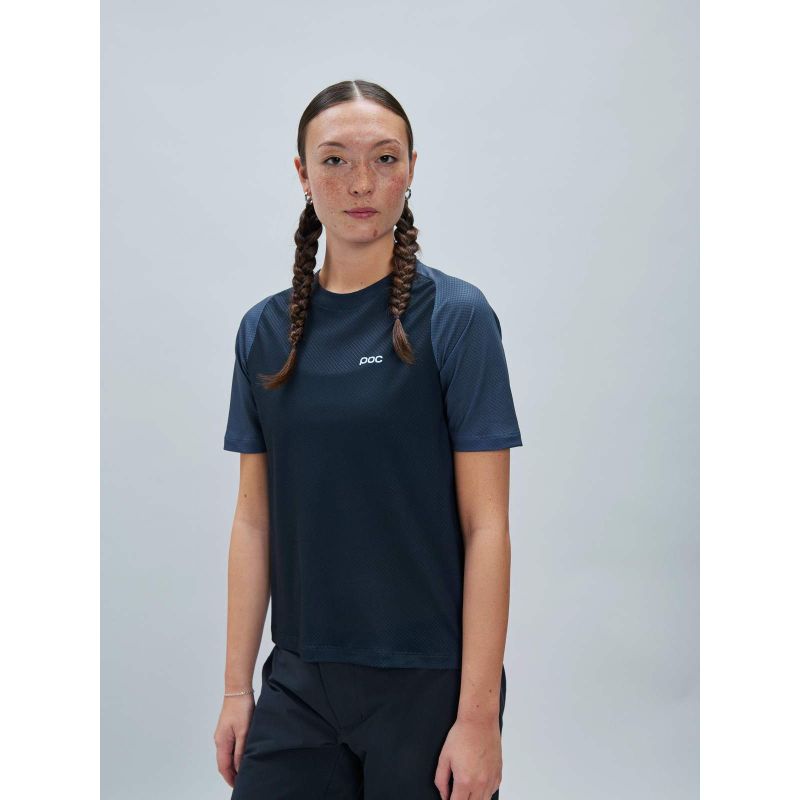 2. POC W's Motion Air S/S Jersey cycling jersey, navy blue