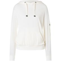 SUPER.NATURAL W AIR HOODIE women’s hooded sweatshirt, white