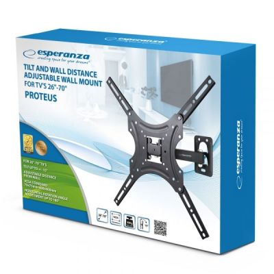 23. ESPERANZA TV Wall Mount 26"–70" PROTEUS ERW015