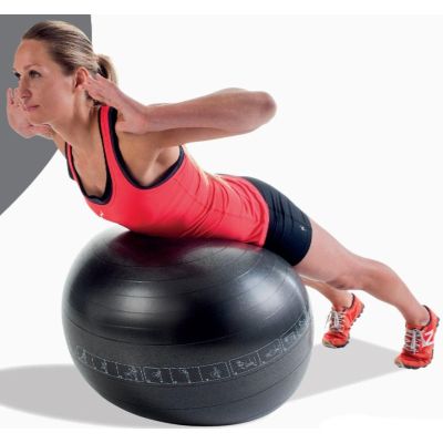 36. FITNESS BALL 75CM BLACK PURE 2 IMPROVE