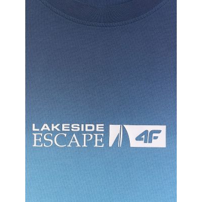 6. Men's regular printed T-shirt 4F 4FRSS26TTSHM3995-31S