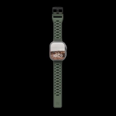 3. UAG Civilian Silicone Strap for Apple Watch 42 / 44 / 45 / 46 / 49mm - Green
