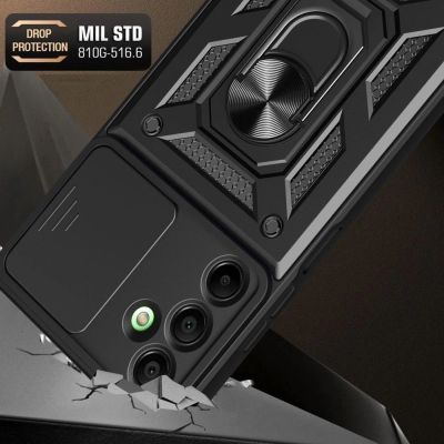 3. Tech-Protect CamShield Pro Case for Samsung Galaxy A17 4G / 5G - Black