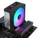 2. RAMPAGE OCTAGON B70 CPU COOLER 120MM ARGB TEMPERATURE DISPLAY BLACK