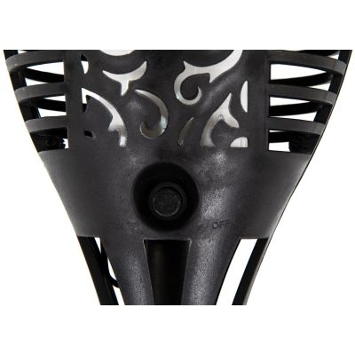 67. SOLAR TORCH DANCING FLAMES 12X12X78CM 36 LED XXXL