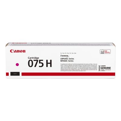 7. Canon 075 H Toner Cartridge 1pc Original Magenta