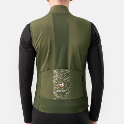 6. Rockbros TLMJ002 ROAD TO SKY insulated windproof vest L - green