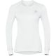 Odlo BL TOP crew neck l/s ACTIVE WARM ECO women's t-shirt size S White