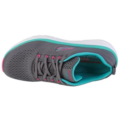 3. Skechers D'Lux Walker - Fresh Finesse 149368-GMLT Gray 37