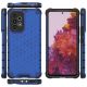 20. Honeycomb case armored cover with a gel frame for Samsung Galaxy A73 blue
