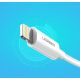 9. Ugreen US155 20728 USB-A / Lightning MFi 2.4A cable 1m - white