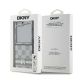 8. DKNY Checkered Pattern Printed Stripes Case for Samsung Galaxy Z Flip 6 - Beige