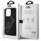 8. Karl Lagerfeld 3D Rubber Signature Case for iPhone 15 Pro - Black