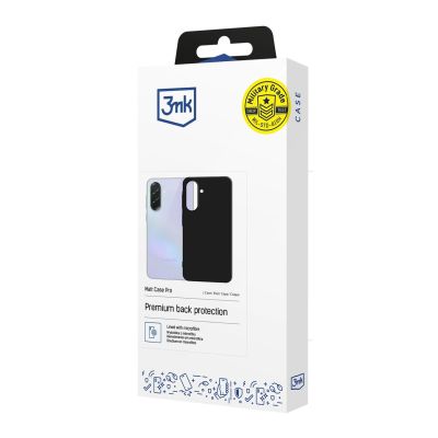 11. 3mk Matt Case Pro for Samsung Galaxy A37 - matte black