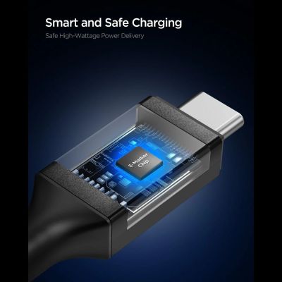 4. Spigen EB10020CC USB-C Cable 100W 200cm - Black