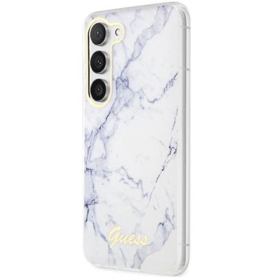 2. Guess GUHCS23MPCUMAH S23+ S916 white/white hardcase Marble