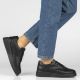7. Women's leather wedge shoes, black Filippo DP8326