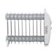 4. MESKO MS 7806 oil radiator 11 fins (1200W; 11; white) (OUTLET)