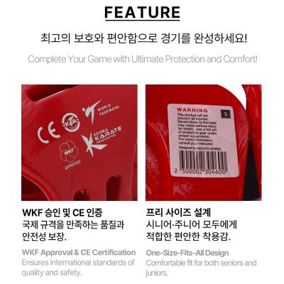 9. Extera 3 Pro World Taekwondo (WT) Helmet with Face Shield | MOOTO