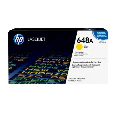 3. HP 648A original yellow LaserJet toner cartridge