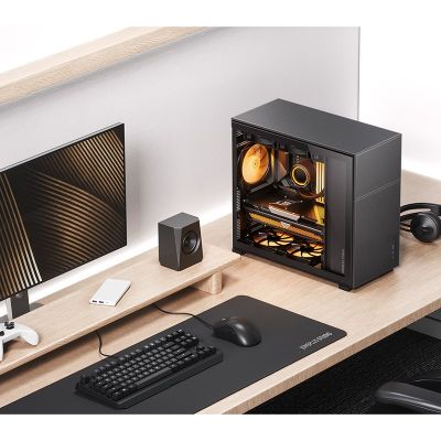 4. Jonsbo D41 MESH ATX Case, Tempered Glass - Black