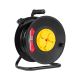 Rebel 4-socket power extension cord, 50m, IP44