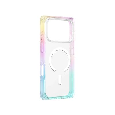 3. AmazingThing Omni case for iPhone 17 Pro Max compatible with MagSafe - transparent-rainbow