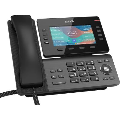 2. Snom D862 VoIP Phone Black LCD