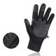 4. Insulated, non-slip sports phone gloves (size L) - black