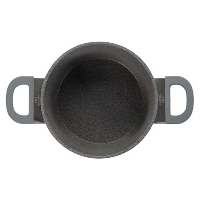 2. BALLARINI Murano pot with lid, granite, 20 cm, 75002-939-0