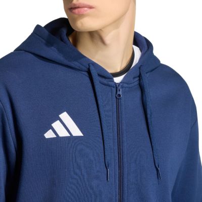 12. Men's adidas Entrada 26 FZ Hoody navy blue KF5946