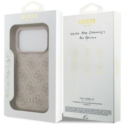 8. Guess 4G Classic Case for iPhone 17 Pro - Pink