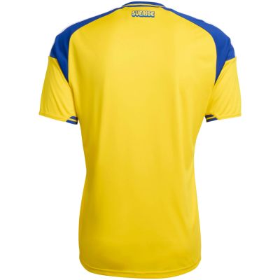 3. Men's adidas Sweden 26 Home Jersey yellow and blue JM5814
