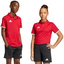 adidas Entrada 26 Polo T-shirt for kids red JZ6626