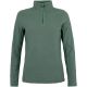 2. Women's long-sleeve 1/4-zip top PROTEST Mutez green