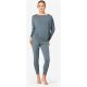 SUPER.NATURAL W Kula Top Women’s Long-Sleeve Shirt Grey