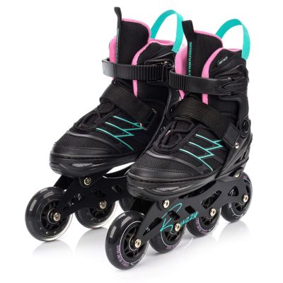 4. Meteor Roller Skates L 38-43 Buzzy Black/Pink/Mint