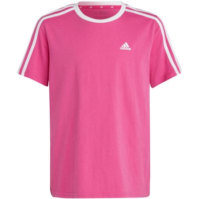 6. adidas Essentials 3-Stripes Cotton Loose Fit Boyfriend Tee Jr IC3639