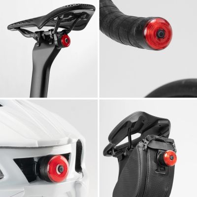 8. Wozinsky WIS-02 Waterproof Smart Tail Light 1pc - Black