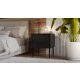 2. Bedside table 2 pcs CORTINA 45x40x51 black