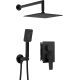 Concealed shower set with mixing box