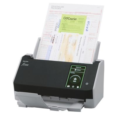 25. Ricoh fi-8040 ADF+Manual Feed Scanner 600 x 600 DPI A4 Black, Gray